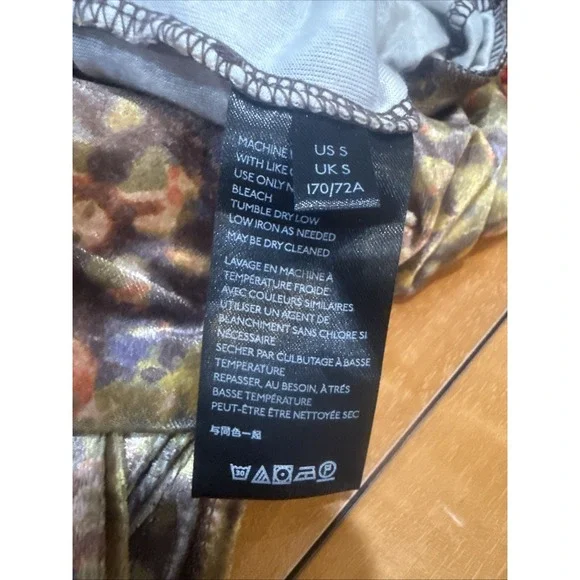 Free People Pants Velvet Flare Women Size S/p Brown Boho Maura Pull On - Picture 11 of 12